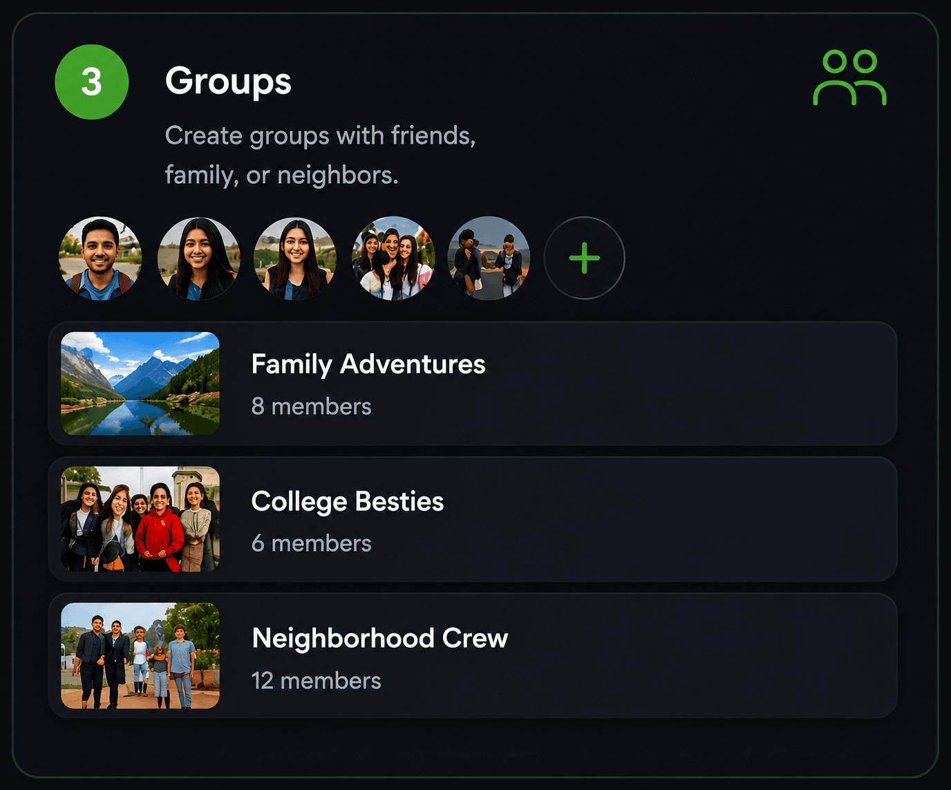 Groups preview